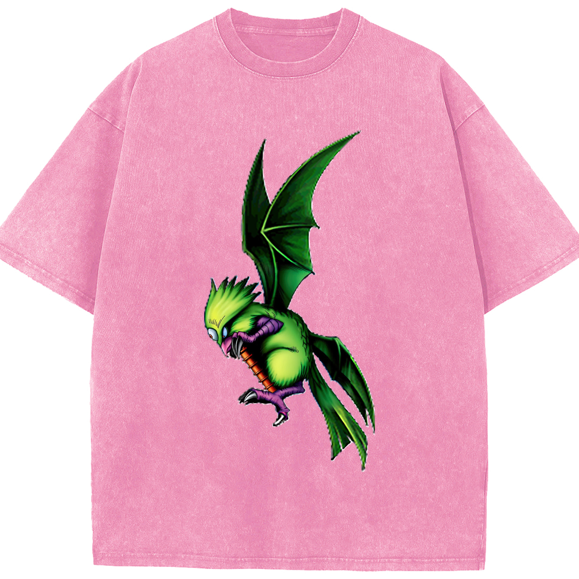 （画像用） 遊☆戯☆王 Yu-Gi-Oh! 綿100% ヴィンテージ風 半袖Tシャツ（フロントプリント）
